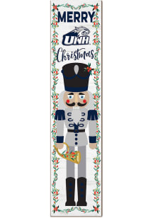 KH Sports Fan New Hampshire Wildcats Nutcracker Leaning Sign