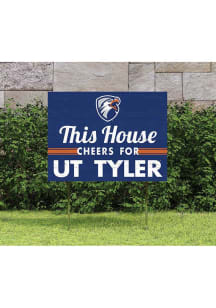 UT Tyler Patriots 18x24 This House Cheers Yard Sign