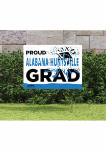 UAH Chargers 18x24 Proud Grad Logo Yard Sign