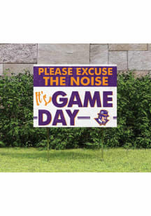 Evansville Purple Aces 18x24 Excuse the Noise Yard Sign