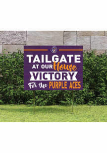 Evansville Purple Aces 18x24 Tailgate Yard Sign