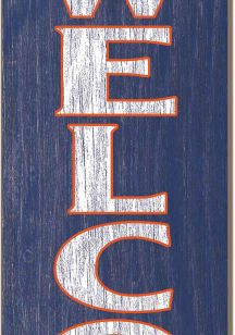 KH Sports Fan UT Tyler Patriots 11x46 Welcome Leaning Sign