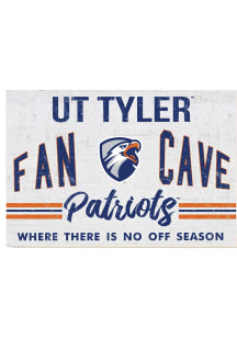 KH Sports Fan UT Tyler Patriots 34x23 Fan Cave Sign