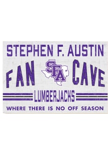 KH Sports Fan SFA Lumberjacks 34x23 Fan Cave Sign