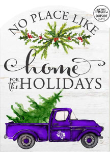 KH Sports Fan SFA Lumberjacks 16x22 Home for Holidays Marquee Sign