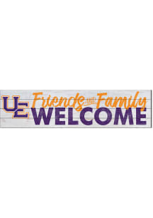 KH Sports Fan Evansville Purple Aces 40x10 Welcome Sign