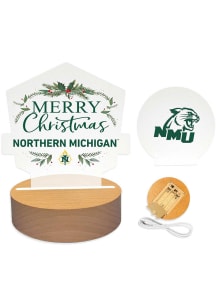 Northern Michigan Wildcats Holiday Light Desk Accessory