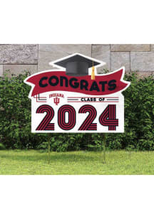 Indiana Hoosiers Class of 2024 Yard Sign