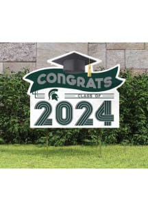 Michigan State Spartans Class of 2024 Yard Sign