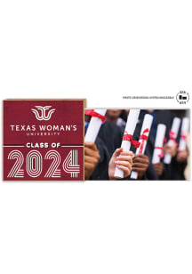 Texas Womans University Class of 2024 Floating Picture Frame