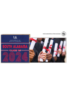 South Alabama Jaguars Class of 2024 Floating Picture Frame