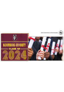 Bloomsburg University Huskies Class of 2024 Floating Picture Frame