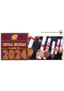 Central Michigan Chippewas Class of 2024 Floating Picture Frame