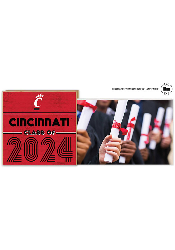 Cincinnati Bearcats Class of 2024 Floating Picture Frame