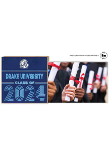Drake Bulldogs Class of 2024 Floating Picture Frame