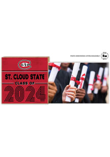 St Cloud State Huskies Class of 2024 Floating Picture Frame