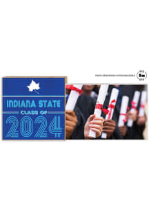 Indiana State Sycamores Class of 2024 Floating Picture Frame