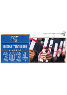 Middle Tennessee Blue Raiders Class of 2024 Floating Picture Frame