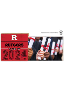 Red Rutgers Scarlet Knights Class of 2024 Floating Picture Frame
