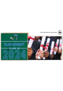 Tulane Green Wave Class of 2024 Floating Picture Frame