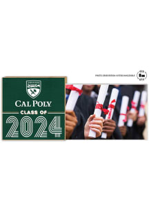 Cal Poly Mustangs Class of 2024 Floating Picture Frame