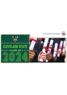 Cleveland State Vikings Class of 2024 Floating Picture Frame
