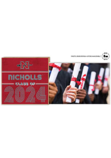 Nicholls State Colonels Class of 2024 Floating Picture Frame