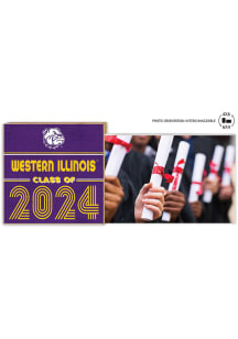 Western Illinois Leathernecks Class of 2024 Floating Picture Frame
