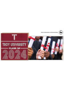 Troy Trojans Class of 2024 Floating Picture Frame