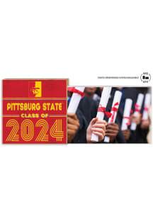 Pitt State Gorillas Class of 2024 Floating Picture Frame