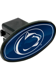 Penn State Nittany Lions Blue  Plastic Oval Hitch Cover