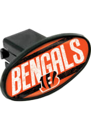 Cincinnati Bengals Plastic Oval Car Accessory Hitch Cover
