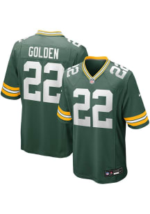 Matthew Golden  Nike Green Bay Packers Green Home Football Jersey