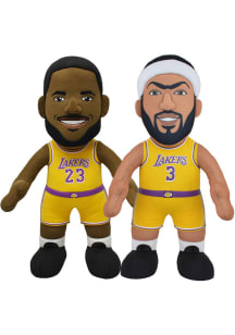 Los Angeles Lakers Lebron James and Anthony Davis Lakers Bundle 10 inch Plush
