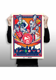 Atlanta Hawks Printer Proof Unframed Poster