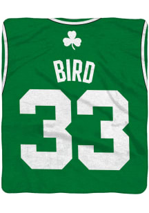 Boston Celtics 60x80 Larry Bird Jersey Raschel Blanket