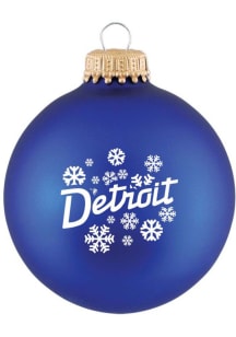 Detroit Snowflakes Ornament