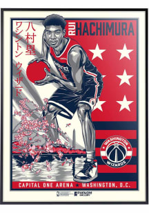 Washington Wizards 18x24 Rui Hachimura Deluxe Framed Posters