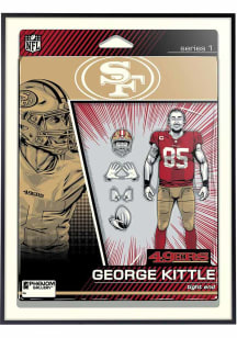 San Francisco 49ers 18x24 George Kittle Deluxe Framed Posters