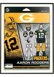Green Bay Packers 18x24 Aaron Rodgers Action Figure Deluxe Framed Posters