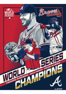 Atlanta Braves 18x24 2021 World Series Champions Unframed Poster