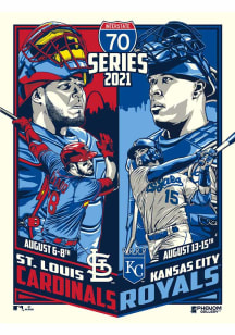 Kansas City Royals 18x24 1-70 Series Unframed Poster
