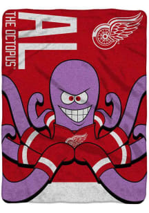 Detroit Red Wings Mascot 60x80 Raschel Blanket