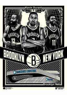 Brooklyn Nets 18x24 Big 3 Unframed Poster
