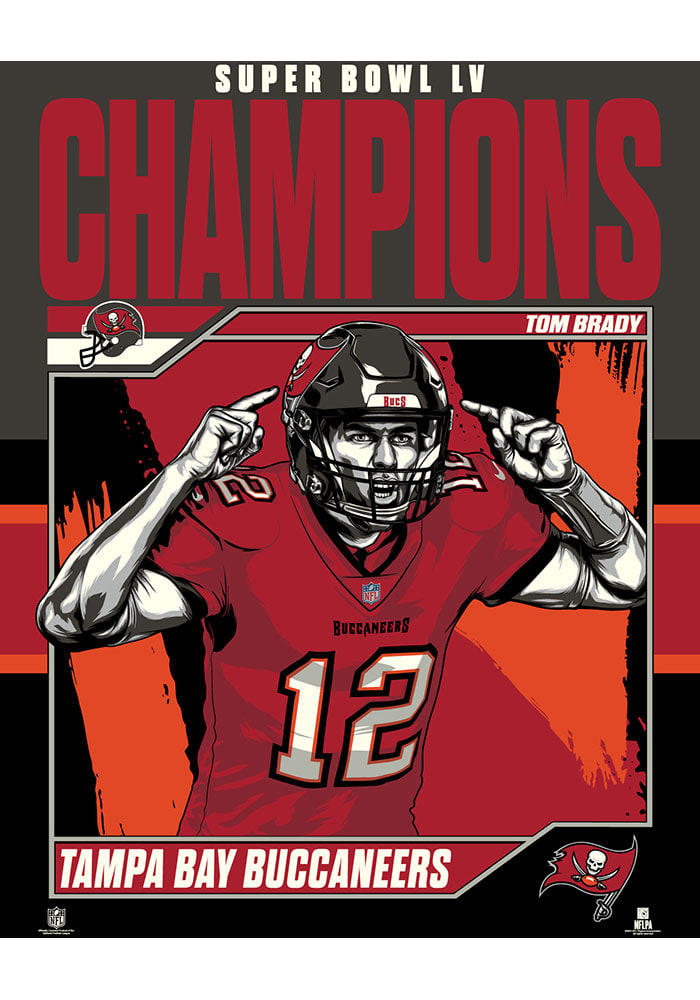 Tom Brady Tampa Bay Buccaneers Nike Super Bowl LV Champions Game