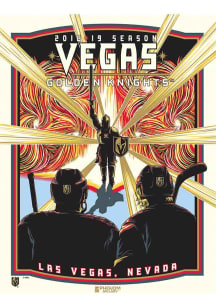 Vegas Golden Knights 18x24 2018-19 Season Spellbound Unframed Poster