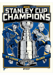 St Louis Blues 18x24 2019 Stanley Cup Champions Unframed Poster