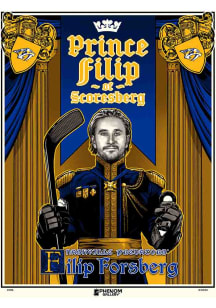 Nashville Predators 18x24 Filip Forsberg Prince Unframed Poster