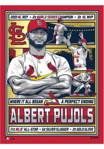 St Louis Cardinals Albert Pujols 18x24 Unframed Poster
