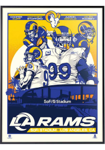 Los Angeles Rams Player 2021 18x24 Deluxe Framed Posters
